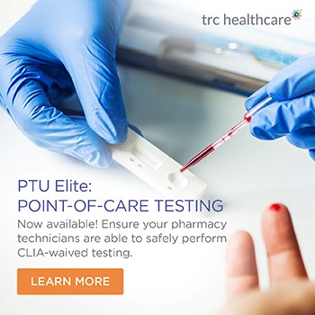 PTU Elite: Point-of-Care Testing. Now available! Ensures your pharmacy technicians are able to safely perform CLIA-waived testing. Learn More